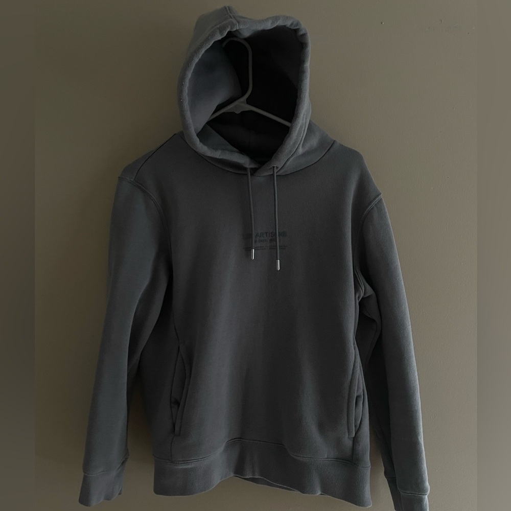 gray H&M hoodie